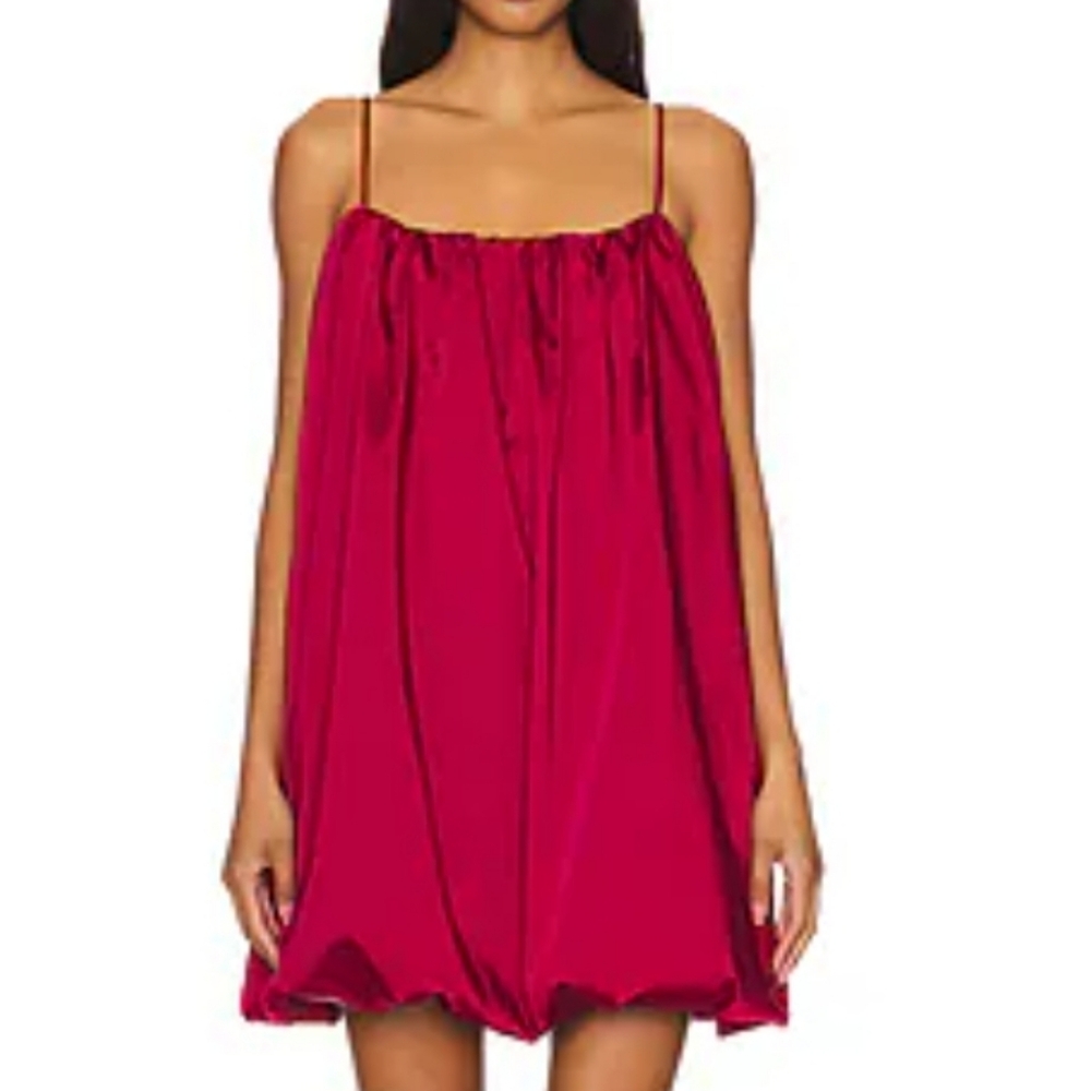 Simkhai India Mini Dress in Cherry Size 2
